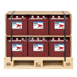 Pack 6 bater�as TROJAN T-125 | 6 Voltios 266 Amperios